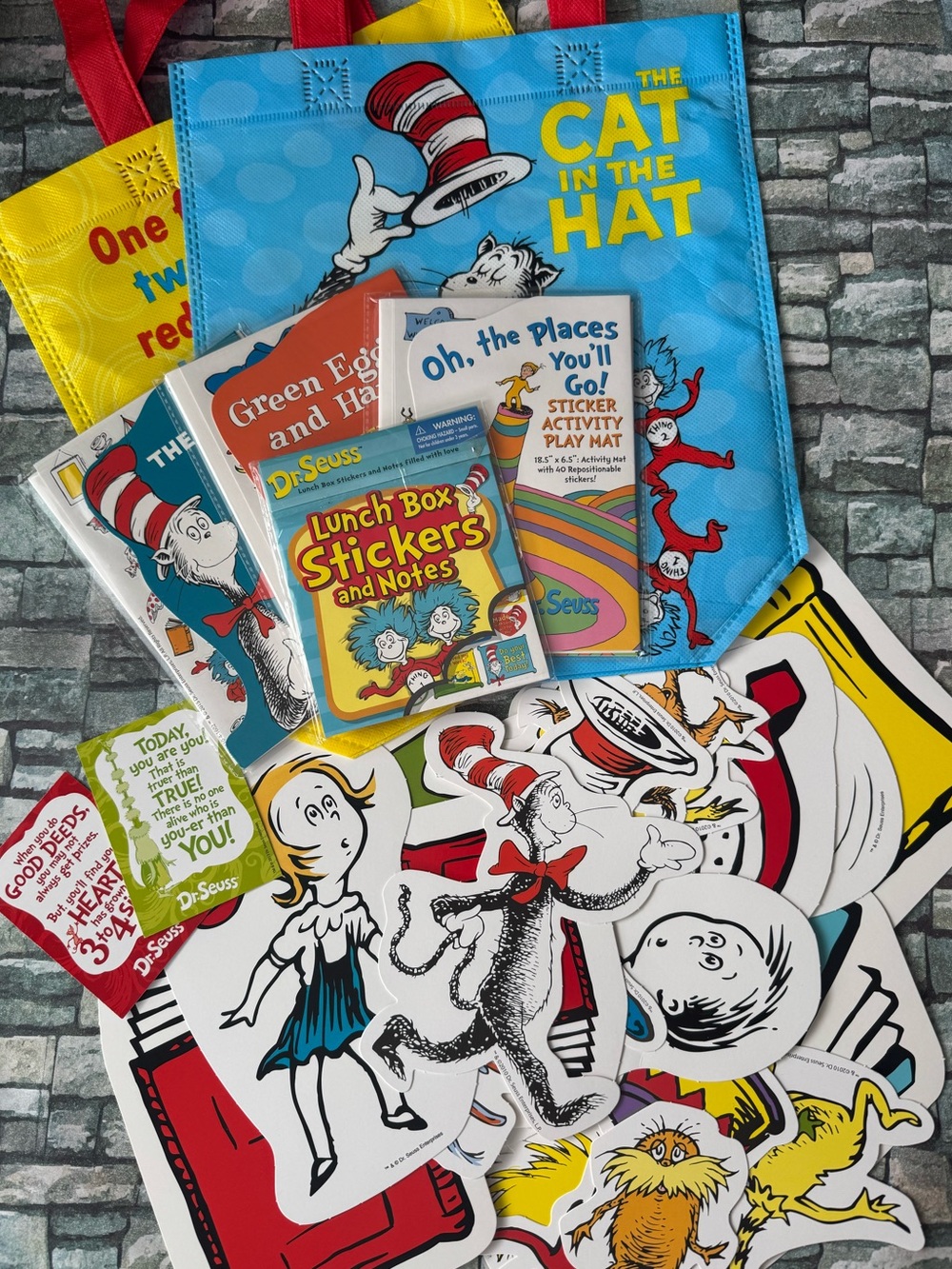 Dr. Seuss Items Lot